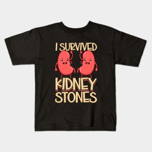 I have survived kidney stones Kids T-Shirt